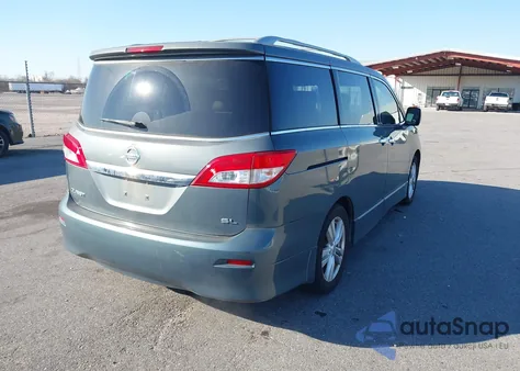 2012 Nissan Quest Sl from USA, damaged, VIN JN8AE2KP8C9046286